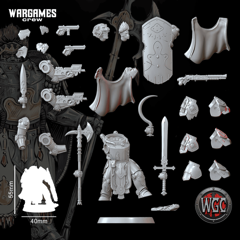 Chewa Lieutenant in Heavy Lionheart Armor - Only-Games