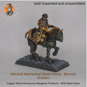 Bernard Stodden riding a Mitchell Mechanical Steam Horses (CMMWP001) - Only-Games