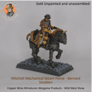 Bernard Stodden riding a Mitchell Mechanical Steam Horses (CMMWP001)