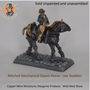 Joe Stodden riding a Mitchell Mechanical Steam Horses (CMMWP002)