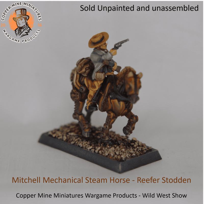 Reefer Stodden riding a Mitchell Mechanical Steam Horses (CMMWP004 ...