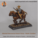 Reefer Stodden riding a Mitchell Mechanical Steam Horses (CMMWP004)