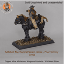 Poor Tommy Greig riding a Mitchell Mechanical Steam Horses (CMMWP006)