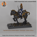 Cog Division - Command - Senior Officer riding standard Cog MM Steam Horse (CMMWP014) - Only-Games