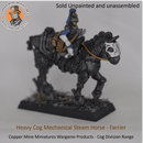 Cog Division - Farrier riding Heavy / Large Cog MM Steam Horse (CMMWP019) - Only-Games