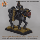 Cog Division - Machine Gunner riding Heavy / Large Cog MM Steam Horse (CMMWP020) - Only-Games