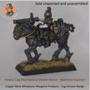 Cog Division - Machine Gunner riding Heavy / Large Cog MM Steam Horse (CMMWP020) - Only-Games