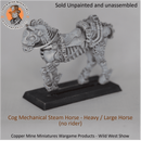 Cog Division Heavy Mitchell Mechanical Steam Horse (horse Only - Large Varient) (CMMWP023) - Only-Games