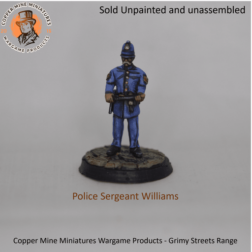 Police Sergeant Williams - stood with truncheon (CMMWP027) - Only-Games