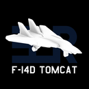 F-14D Tomcat (Clean, Wings In) - Only-Games
