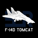 F-14D Tomcat (Clean, Wings In) - Only-Games