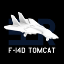 F-14D Tomcat (Clean, Wings In) - Only-Games