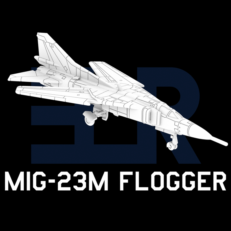 MiG-23M Flogger B (Clean, Wings In) - Only-Games
