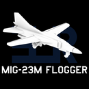 MiG-23M Flogger B (Clean, Wings Out) - Only-Games