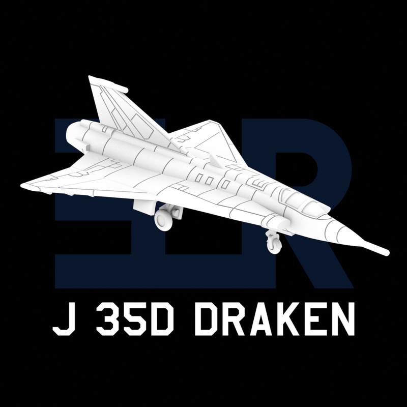 J 35D Draken (Clean) - Only-Games