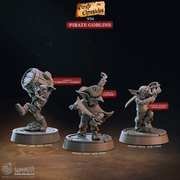 Pirate Goblins - Pirate Chronicles - CastNPlay - Terrain Wargaming D&D DnD 28mm 32mm 40mm 54mm - Only-Games