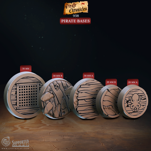 Pirate Bases - Pirate Chronicles - CastNPlay - Terrain Wargaming D&D DnD - Only-Games