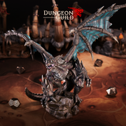 Ivoran, Obsidian Dragon - Dungeon Guild - CastNPlay - Terrain Wargaming D&D DnD 28mm 32mm 40mm 54mm - Only-Games