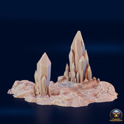 Cave Floor Scatter - Crossroads Fungal Tunnels - 3DHexes Wargaming Terrain D&D DnD - Only-Games