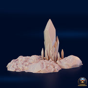 Cave Floor Scatter - Crossroads Fungal Tunnels - 3DHexes Wargaming Terrain D&D DnD - Only-Games