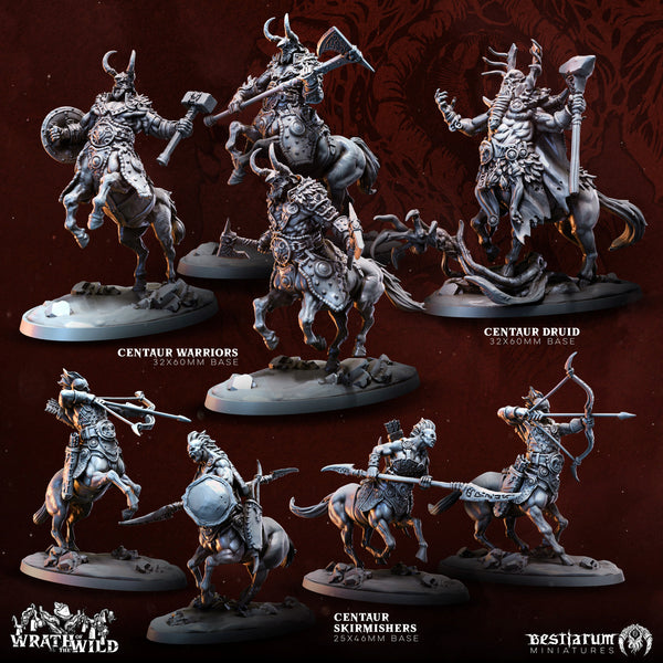 Centaur Warband | Bestiarum | Wargaming DnD Miniatures