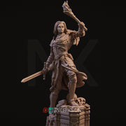 Nameless Hero Miniature (No Helmet) - Only-Games