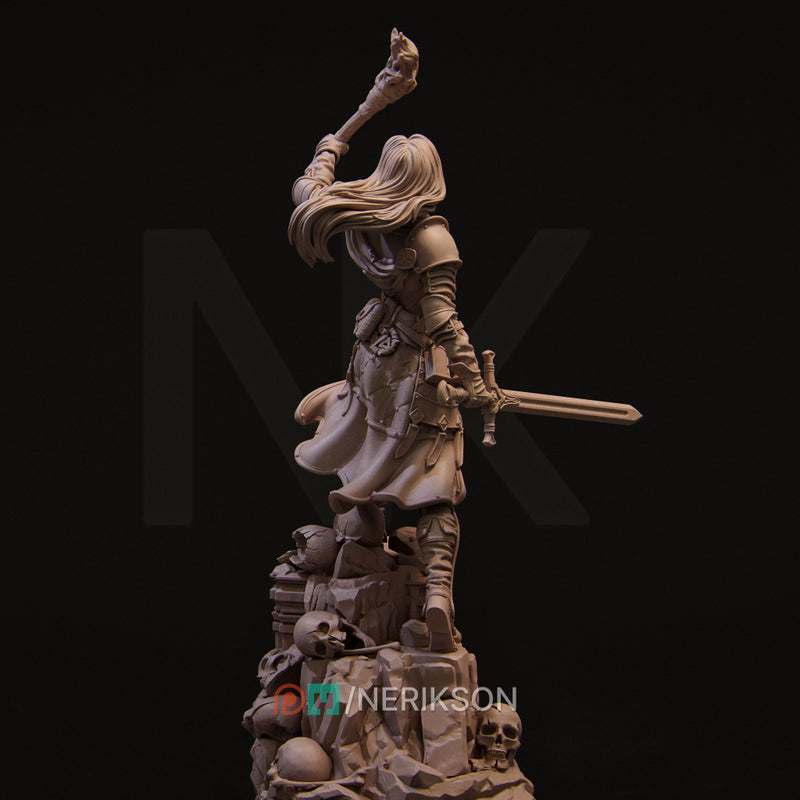 Nameless Hero Miniature (No Helmet) - Only-Games