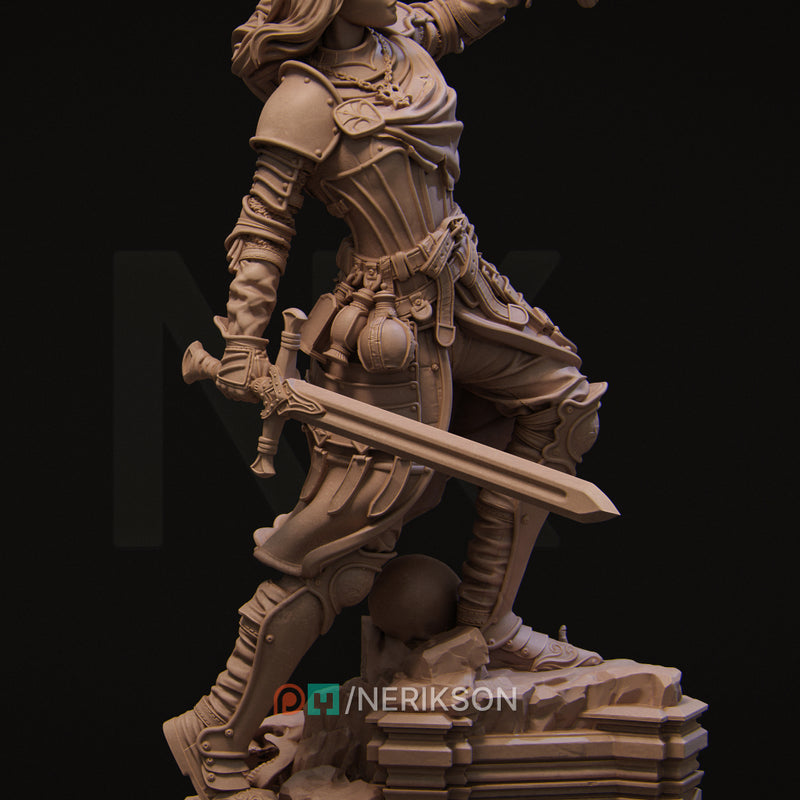 Nameless Hero Miniature (No Helmet) - Only-Games