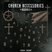 Trench Crusade - Church Accessory Sprue - Only-Games
