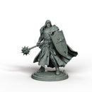 Kaedran the War Cleric - Fantasy Cleric STL Miniature