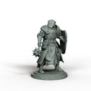 Kaedran the War Cleric - Fantasy Cleric STL Miniature