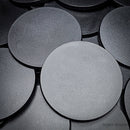 100mm Round Plain Plastic Bases - Only-Games