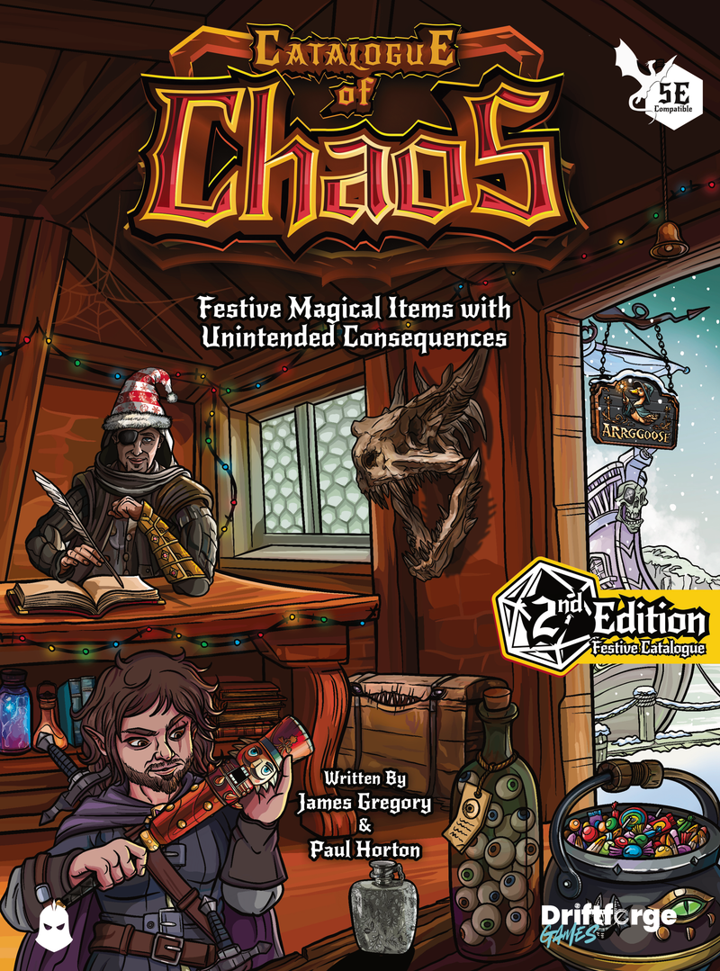 Catalogue of Chaos Ed. 2 - Festive Magical Items with Unintended Consequences - Only-Games