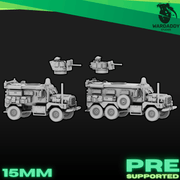 Cougar MRAP Set (15mm) (Multipart) - Only-Games
