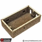 Country Manor - King and Country - Printable Scenery Terrain Wargaming D&D DnD 10mm 15mm 20mm 25mm 28mm 32mm 40mm 54mm Painted options - Only-Games