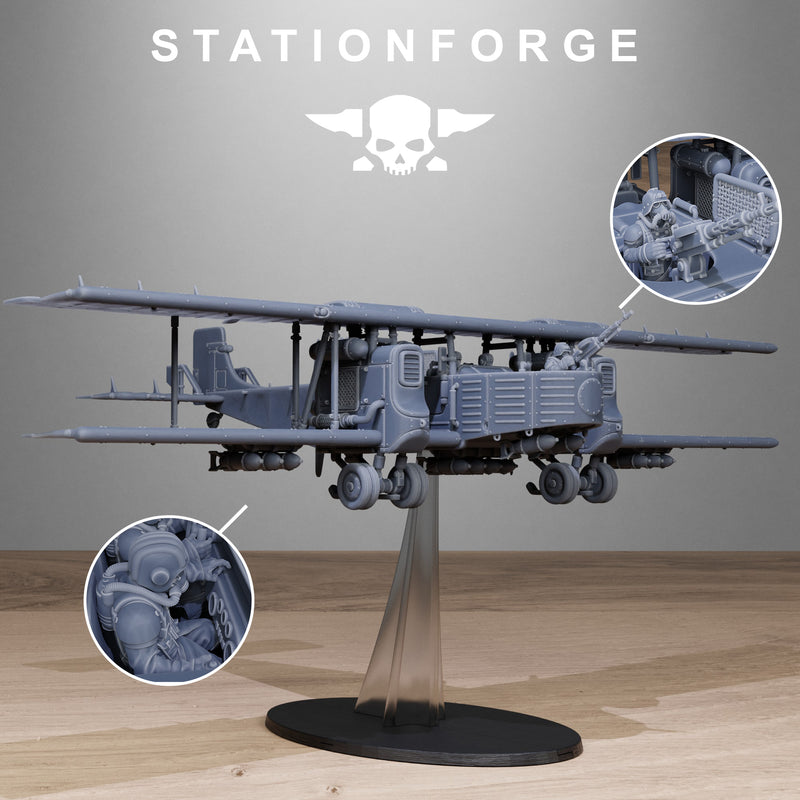 Grimguard Iron Biplane - Only-Games