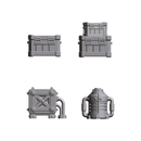 32mm Tabletop Scenery Industrial Sci-fi Basing Bits Pack