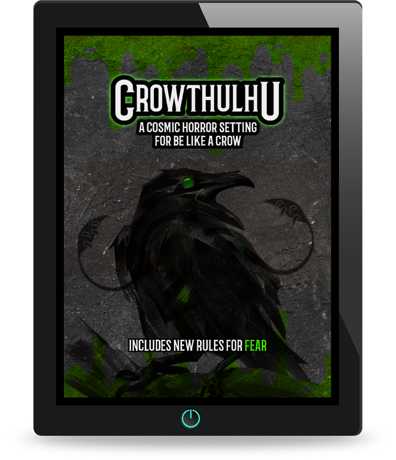 Crowthulhu - a Cosmic Horror Setting for Be Like a Crow - Only-Games