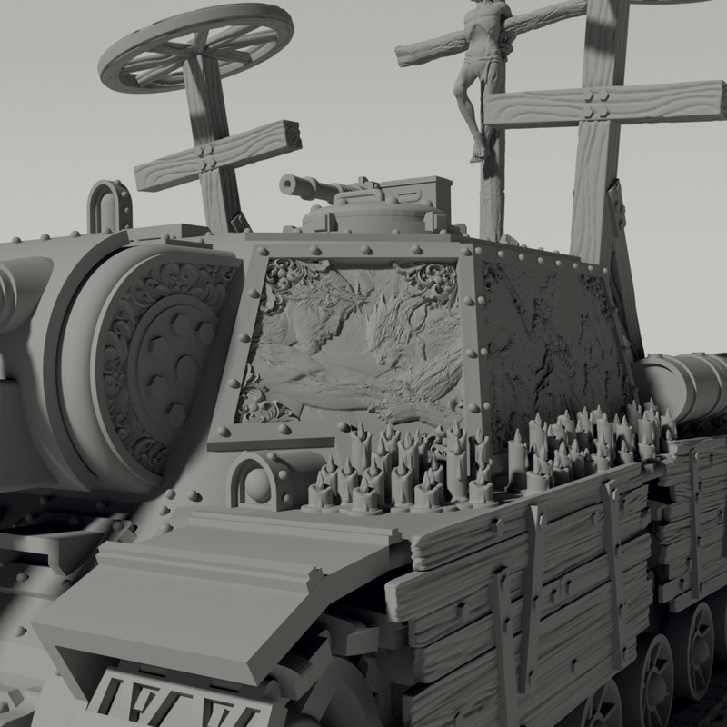 Grim ISU-152 Heavy Tank Destroyer - Only-Games