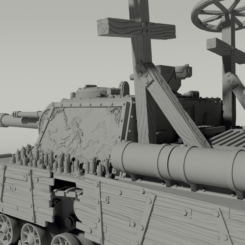Grim ISU-152 Heavy Tank Destroyer - Only-Games