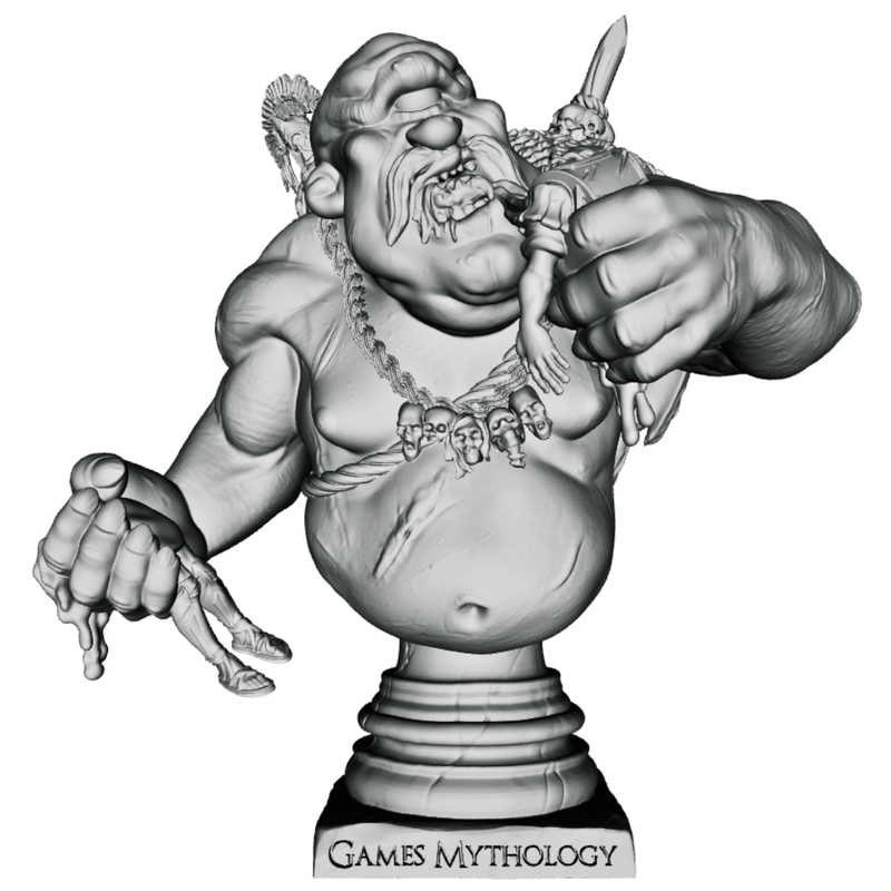 Cyclops Bust STL