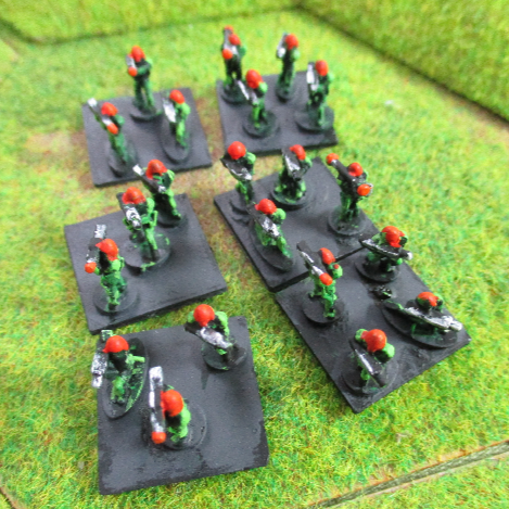 MG144-DZ04 DHZ Infantry Platoon