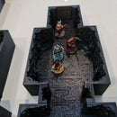 INSTADUNGEON™ Fantasy Foundation Set - Wide/Double - Tiles 1A-10A: gaming terrain tiles compatible with D&D, Pathfinder and more