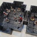 INSTADUNGEON™ Fantasy Foundation Set - Wide/Double - Tiles 1A-10A: gaming terrain tiles compatible with D&D, Pathfinder and more