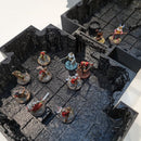 INSTADUNGEON™ Fantasy Foundation Set - Wide/Double - Tiles 1A-10A: gaming terrain tiles compatible with D&D, Pathfinder and more