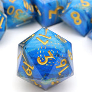 Astral Tide | Art Core Dice | 7 Piece Set - Only-Games