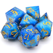 Astral Tide | Art Core Dice | 7 Piece Set - Only-Games