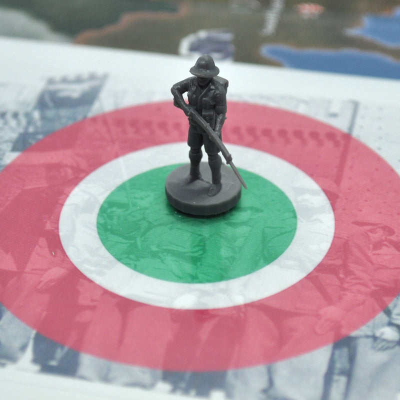 1/72 3D Printed WW2 Italian Infantry w/ Pith Helmet Pose 2 (x10) - Only-Games