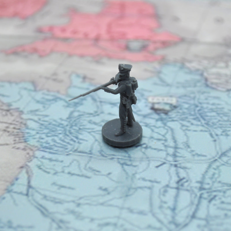 3D Printed 1/72 Napoleonic Russian Musketeer (x10) - Only-Games