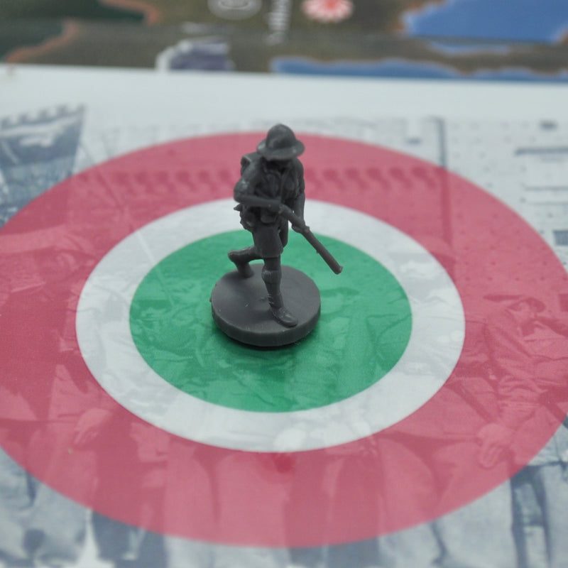 1/72 3D Printed WW2 Italian Infantry w/ Pith Helmet Pose 1 (x10)